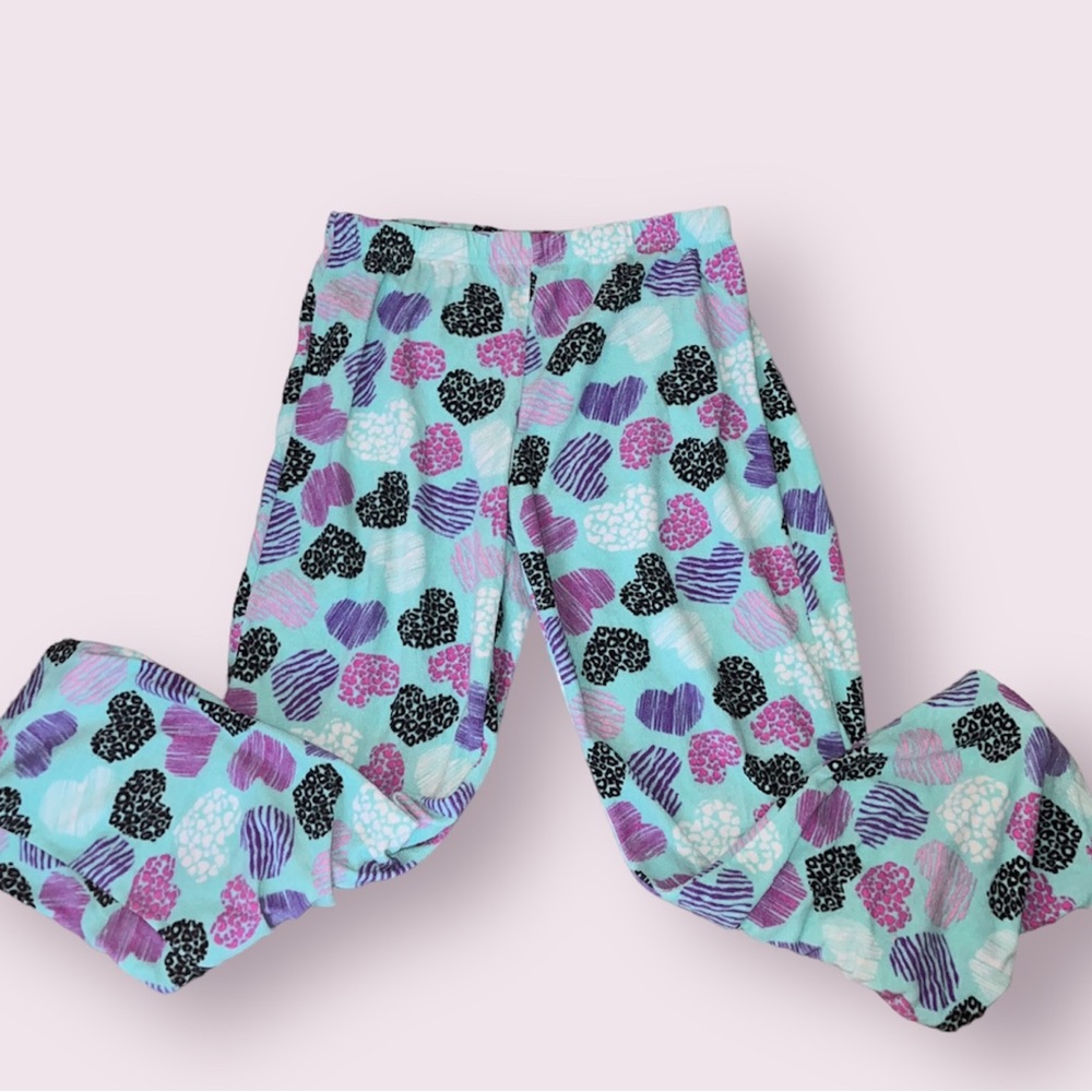 2000s Cheetah Zebra Heart Pj Pants